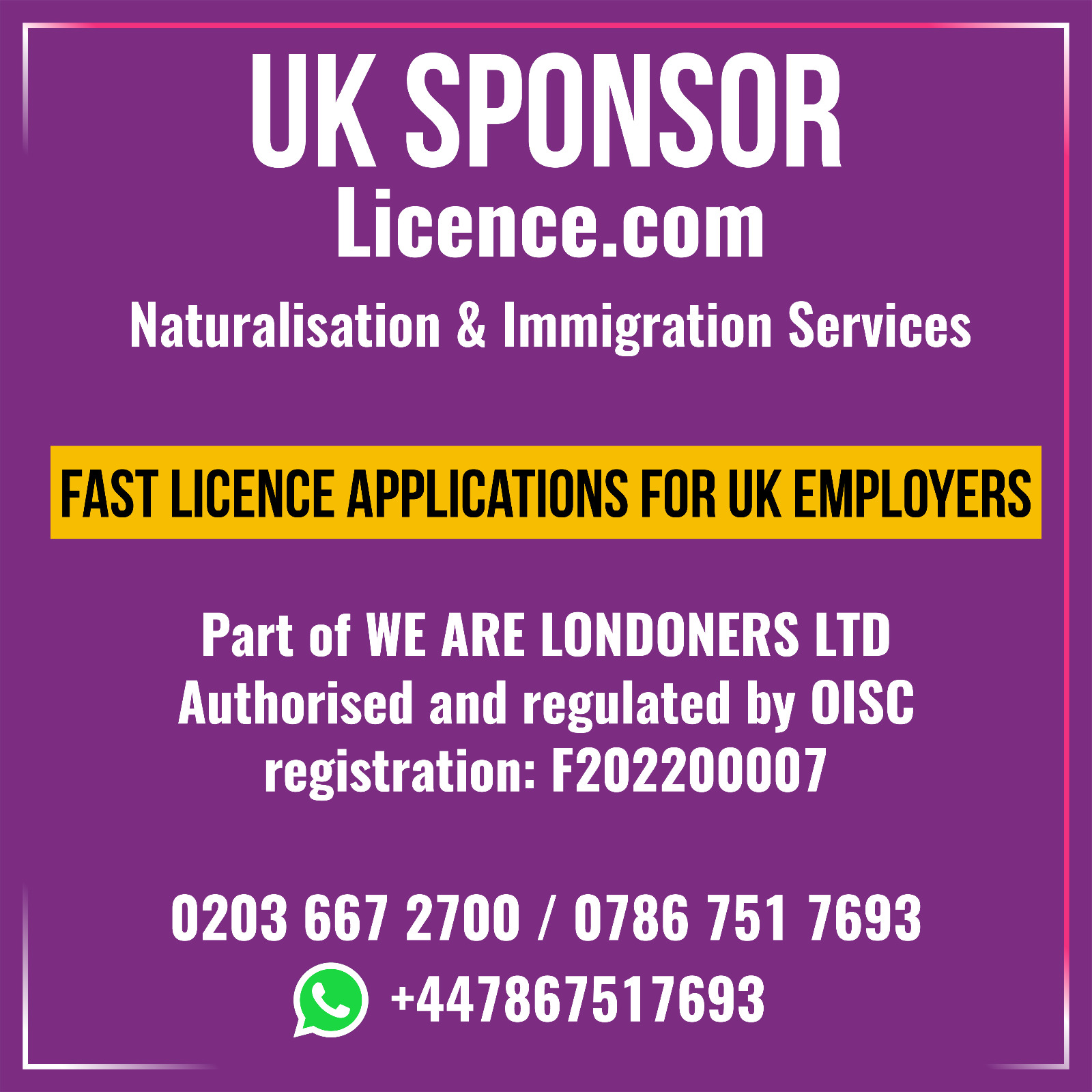 Understanding UK Sponsor Licence Services for Employers